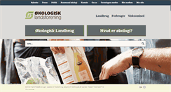 Desktop Screenshot of okologi.dk